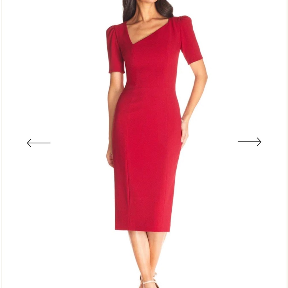 Dress the population Ruth dress. Never worn and has tags